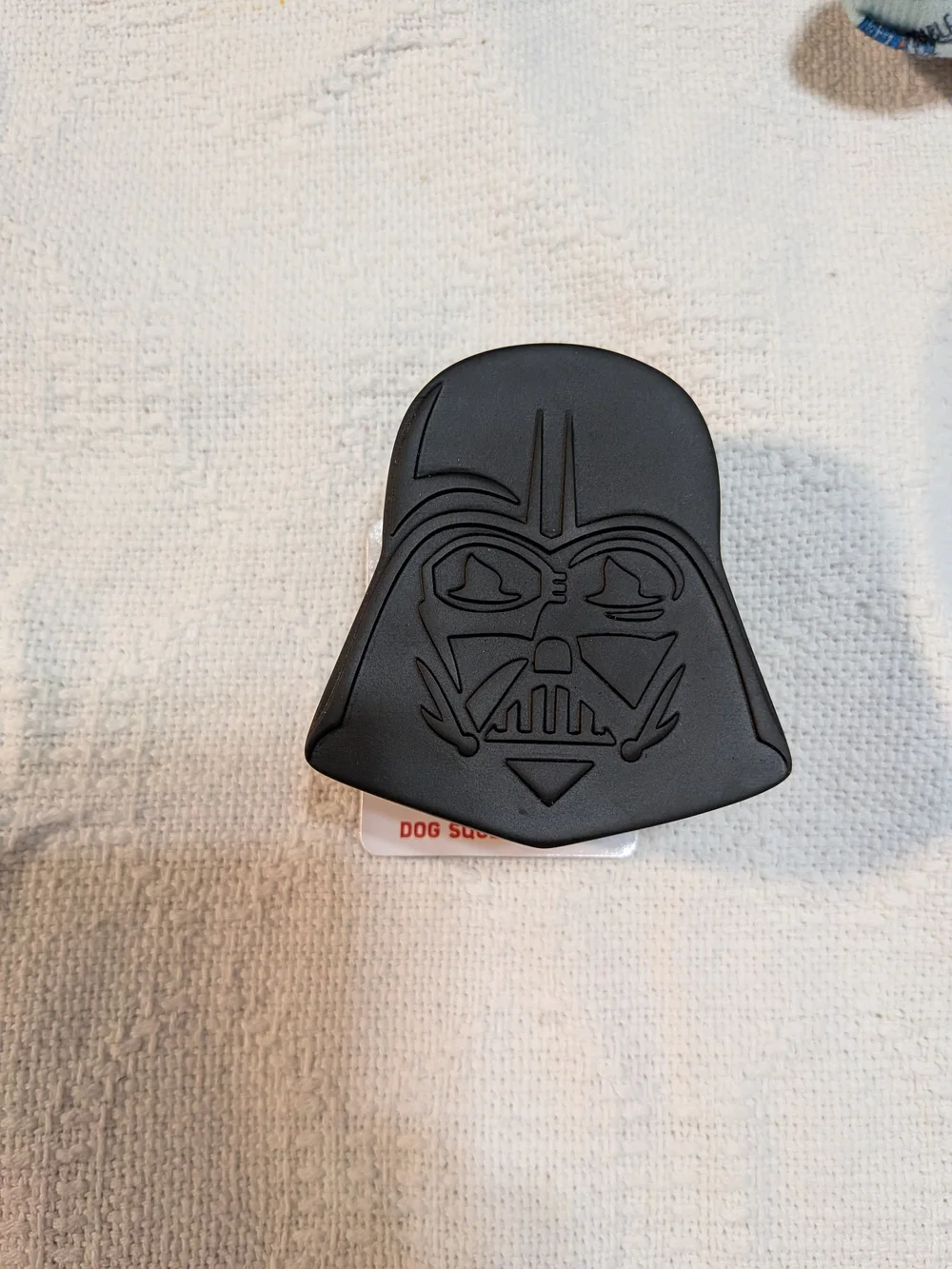 Star Wars Black Darth Vader Silicone Collapsible Pet Bowl with Red Accent